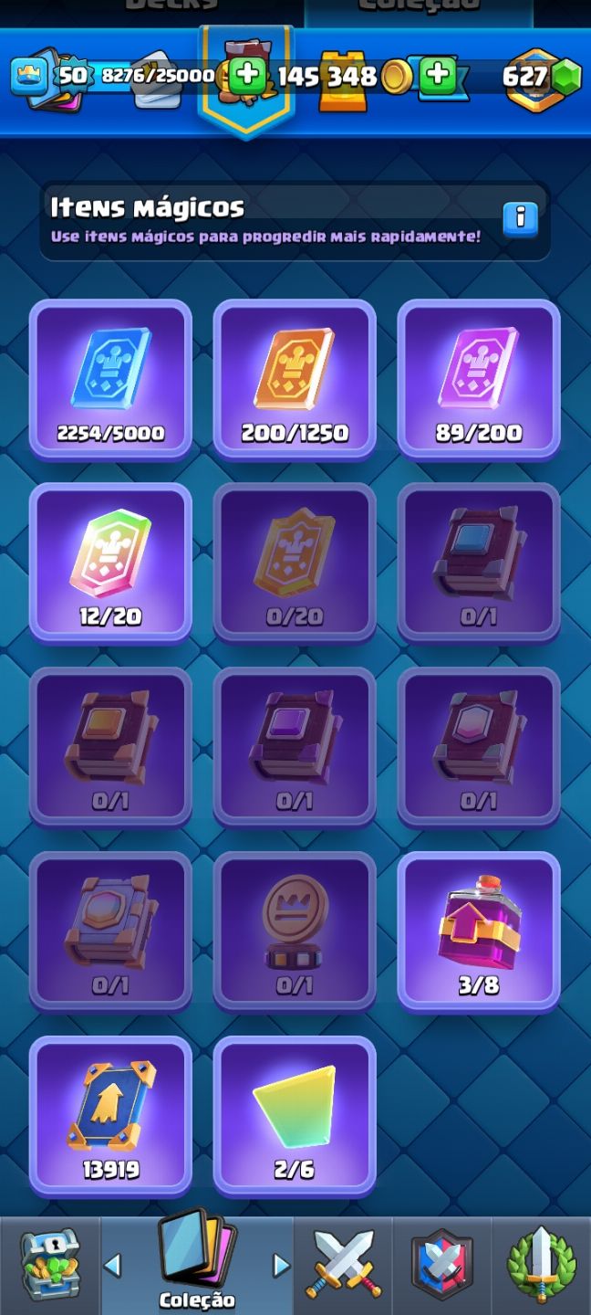 CONTA DE CLASH ROYALE 9K TROFEUS FULL ACESSO
