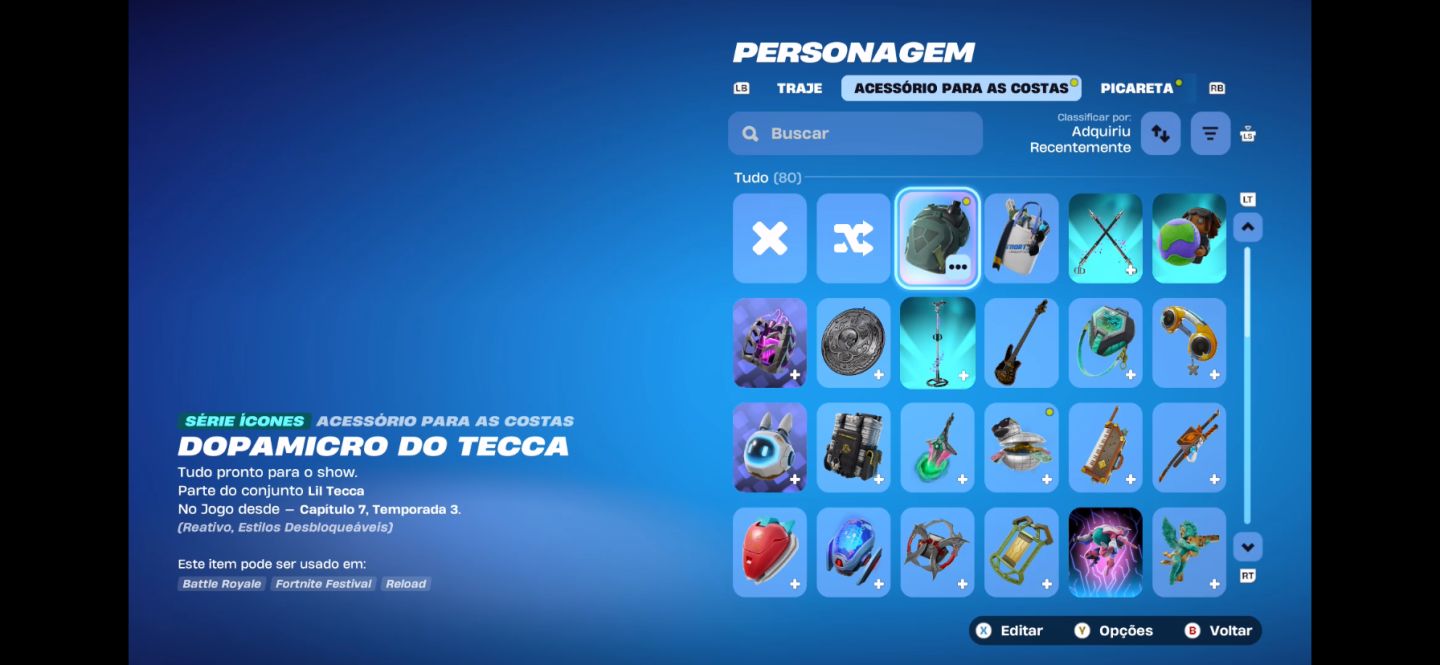 Conta fortnite - 63 skins