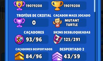Conta Top Hunt Royale Skins Exclusivas