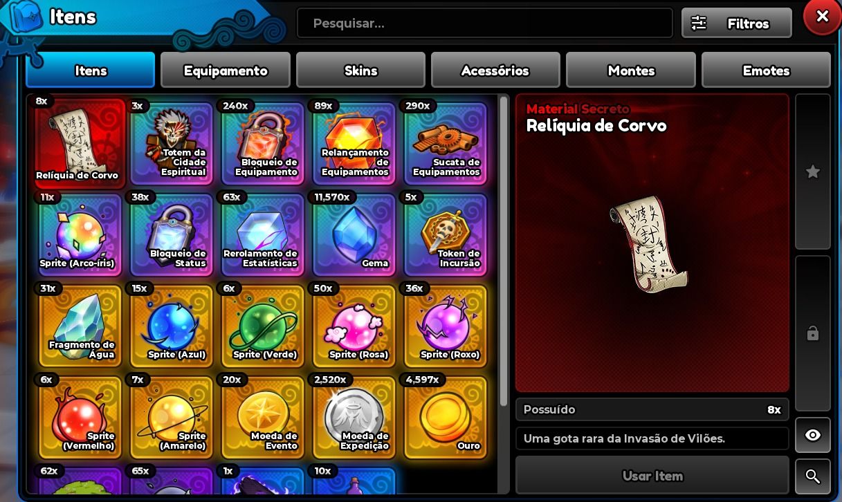 CONTA ANIME EXPEDITION!!!!!! MUITO BOA E BARATA SEM DADOS DE CONTA