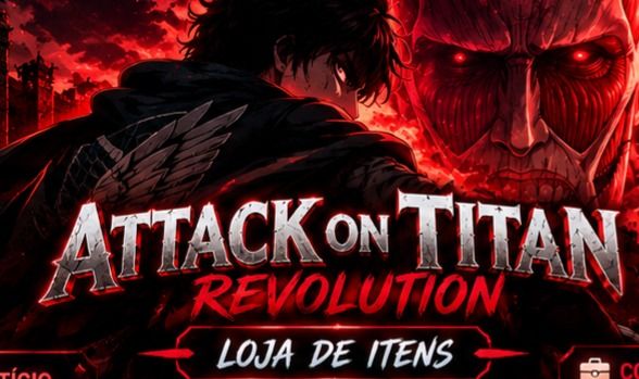 ( 40% DESCONTO! )ATTACK ON TITAN REVOLUTION | ITENS E OFERTAS ! ( AOTR )