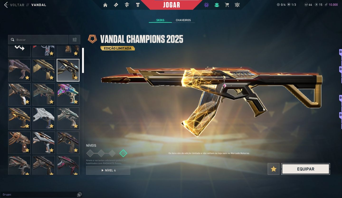 CONTA VALORANT CHAMPIONS 2025 E FACA VCT IMORTAL 2