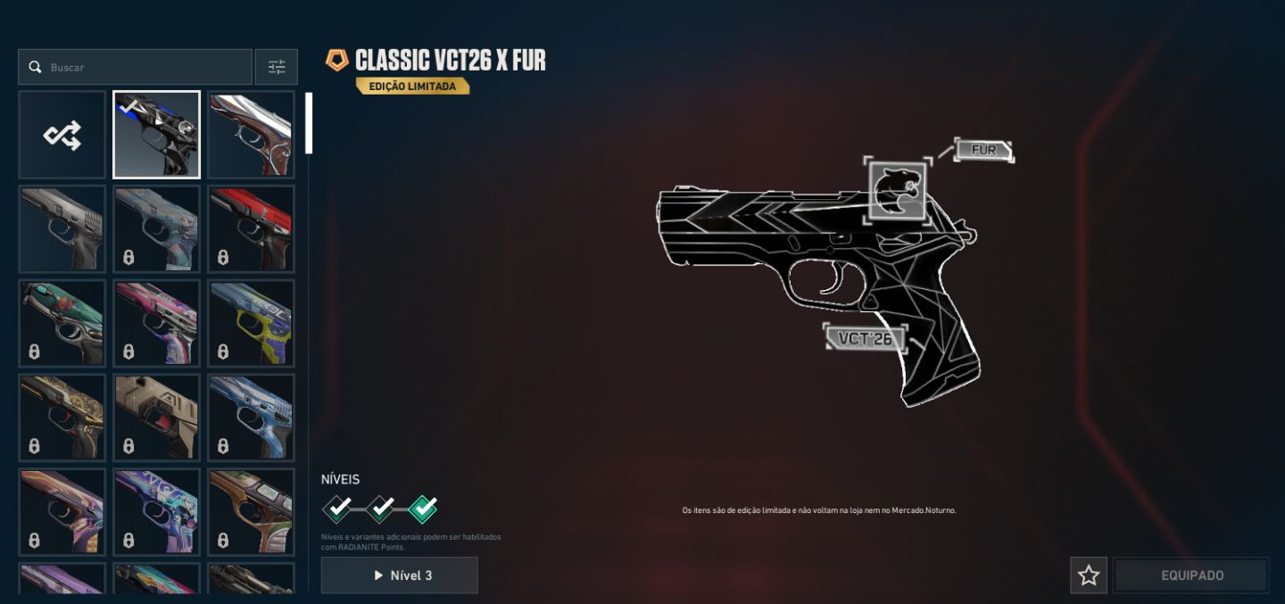 BTF SAQUEADORA, KARAMBIT ION, NARU KAMI KURONAMI, VD ION, VD ARAXYS E MAIS
