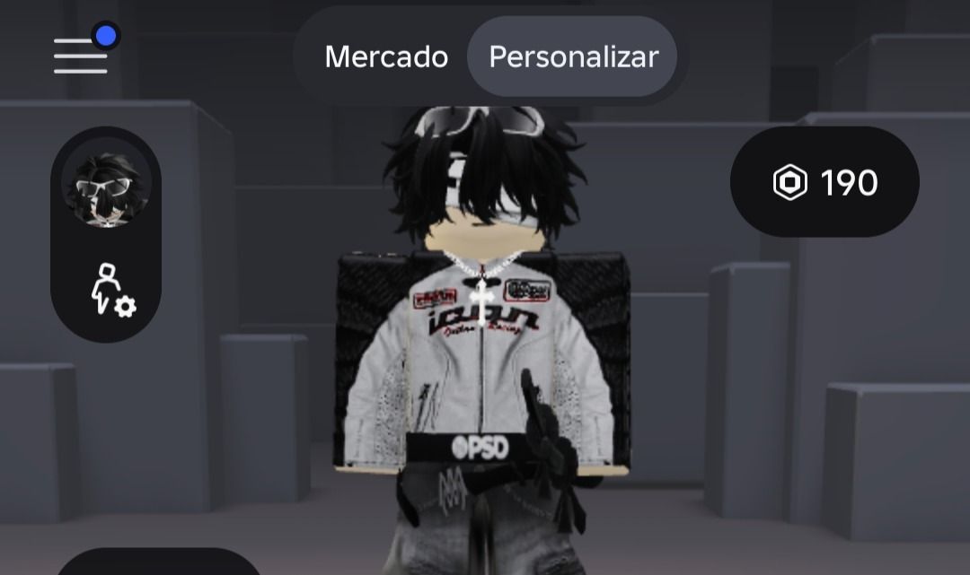 Conta de Roblox Antiga e com 190 robux