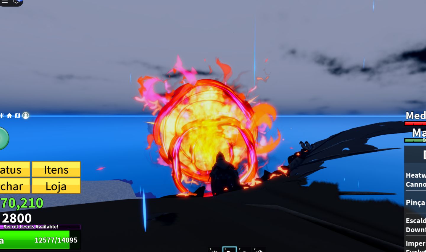 Conta De Blox Fruits Com Dragon Permanente, Dark blade, Raças v4 e muitos itens