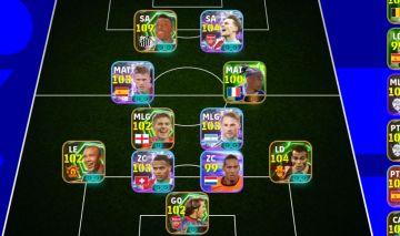 CONTA DE EFOOTBALL COM PELÉ 109 E ØDEGAARD 104!