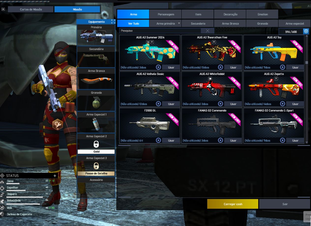 Conta de Point Blank General duas estrelas