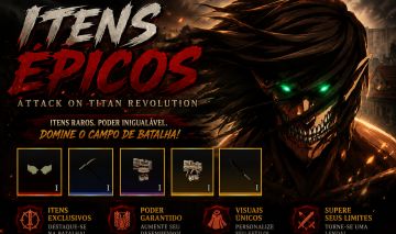 50% DESCONTO! / ITENS EXCLUSIVOS À VENDA! / AOTR