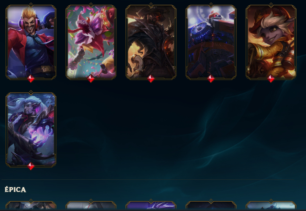 Conta de lol - lvl 192 + conta de valorant - lv 38