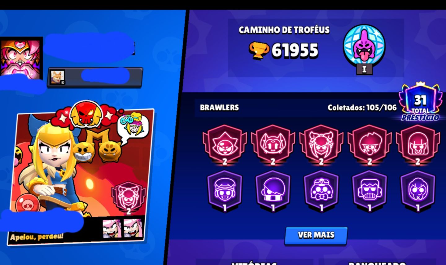 CONTA HIGH-END 61K TROFÉUS 43 HIPERCARGAS & PRONTA PRO COMPETITIVO!