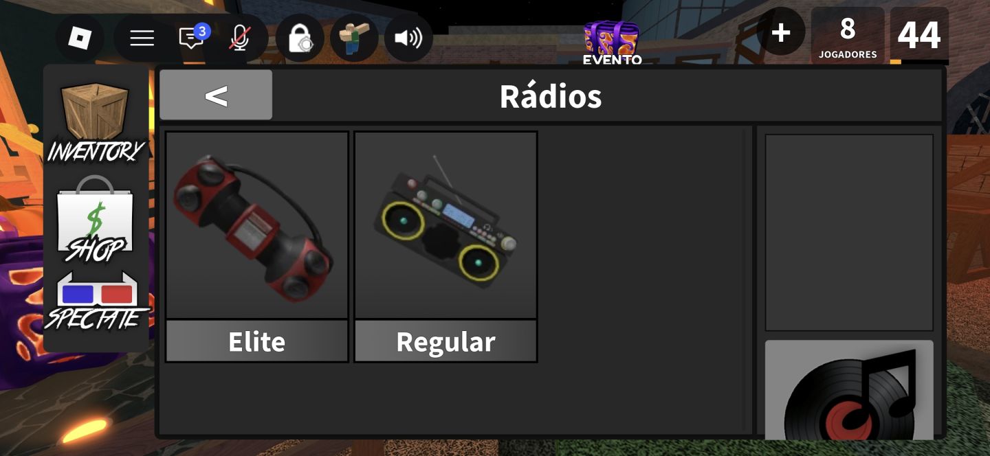 Conta de Roblox