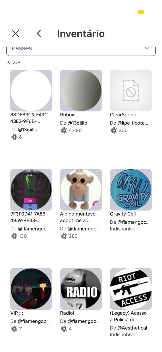 CONTA DE ROBLOX COMPLETA COM +4000 ROBUX GASTOS E VÁRIOS INTENS LIMITEDS!!