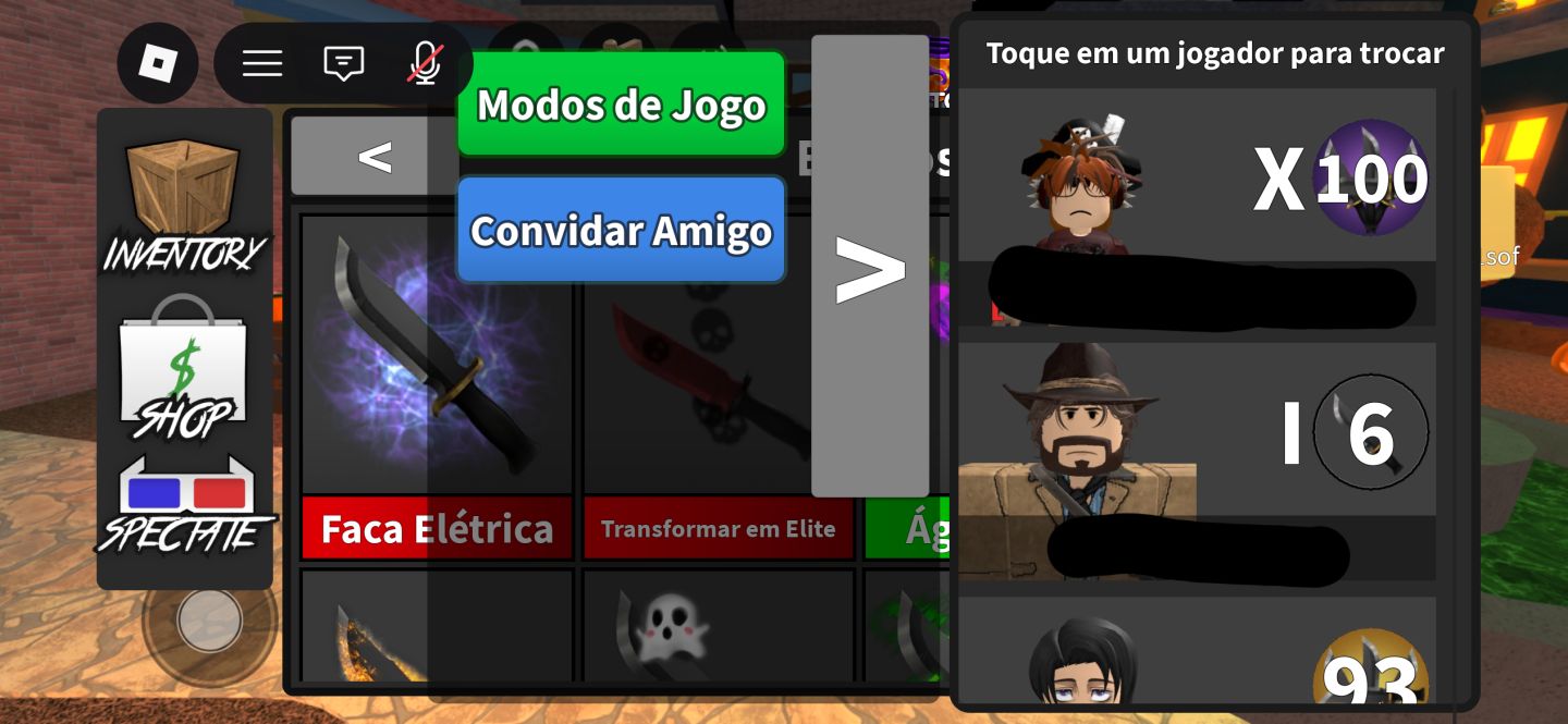 Conta Roblox cnp masculina e feminina