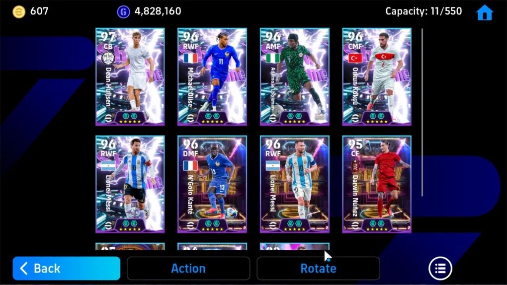 EFOOTBALL 3207 FC | MESSI 108 | VAN BASTEN 105 | BEBETO 105|CANTONA 104|4.8M GP