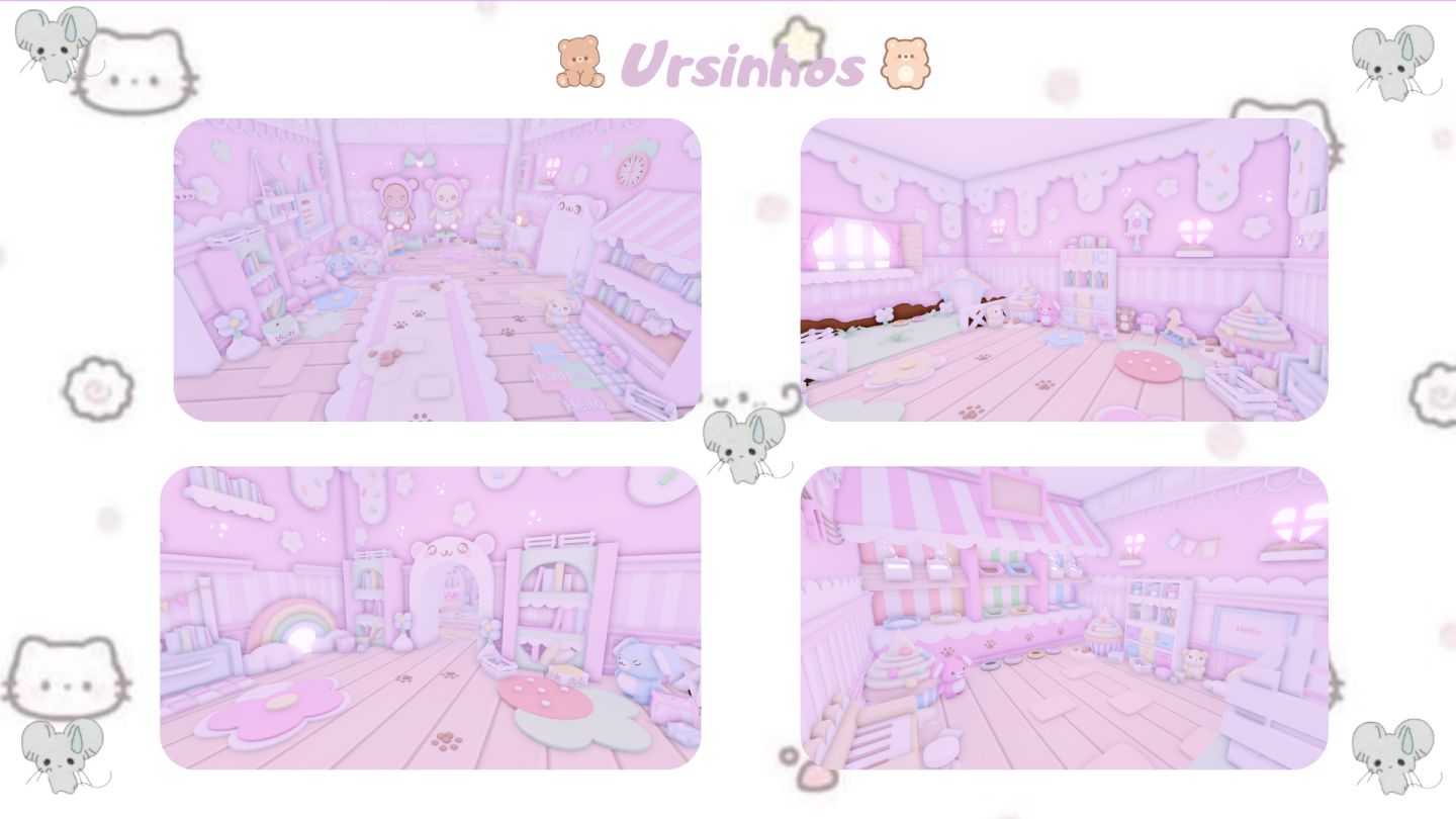 ADOPT ME | CASINHAS ATUALIZADAS E FOFAS ( ESTOQUE ATUALIZADO!! )