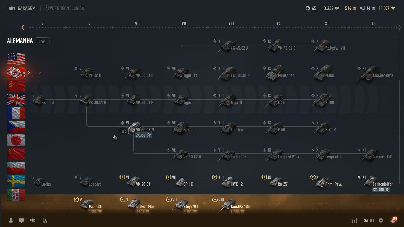 CONTA WORLD OF TANKS FRANÇA UPADA