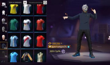 Conta free fire com skins e armas para apostado