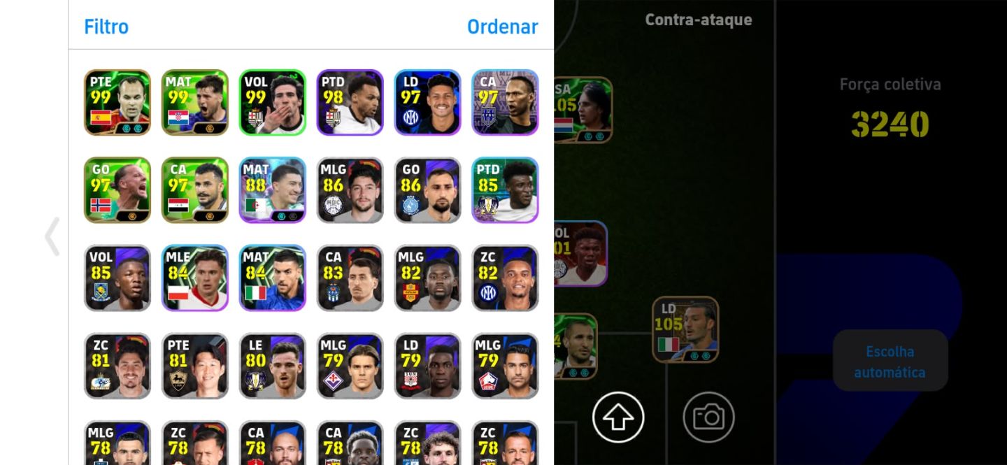 CONTA EFOTBALL COM BLITZ CURLER RARA