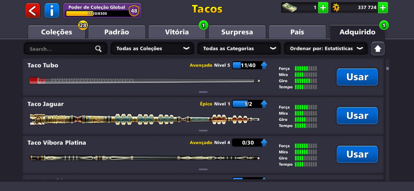 Conta 8 ball level 52