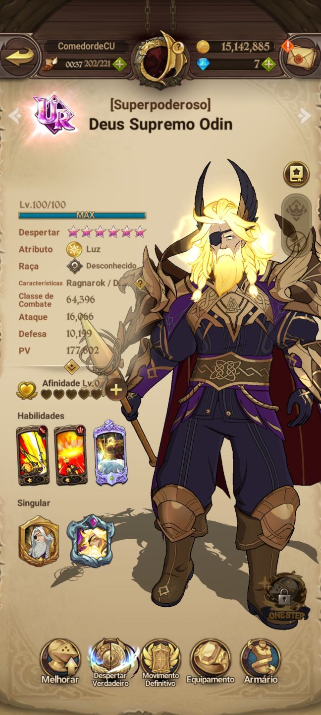 Conta de 7ds com 11.7 milhões end game pela metade do preço original