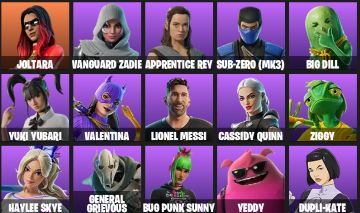 Conta Fortnite 35 Skins | Sub-Zero, Messi, Robin + Star Wars