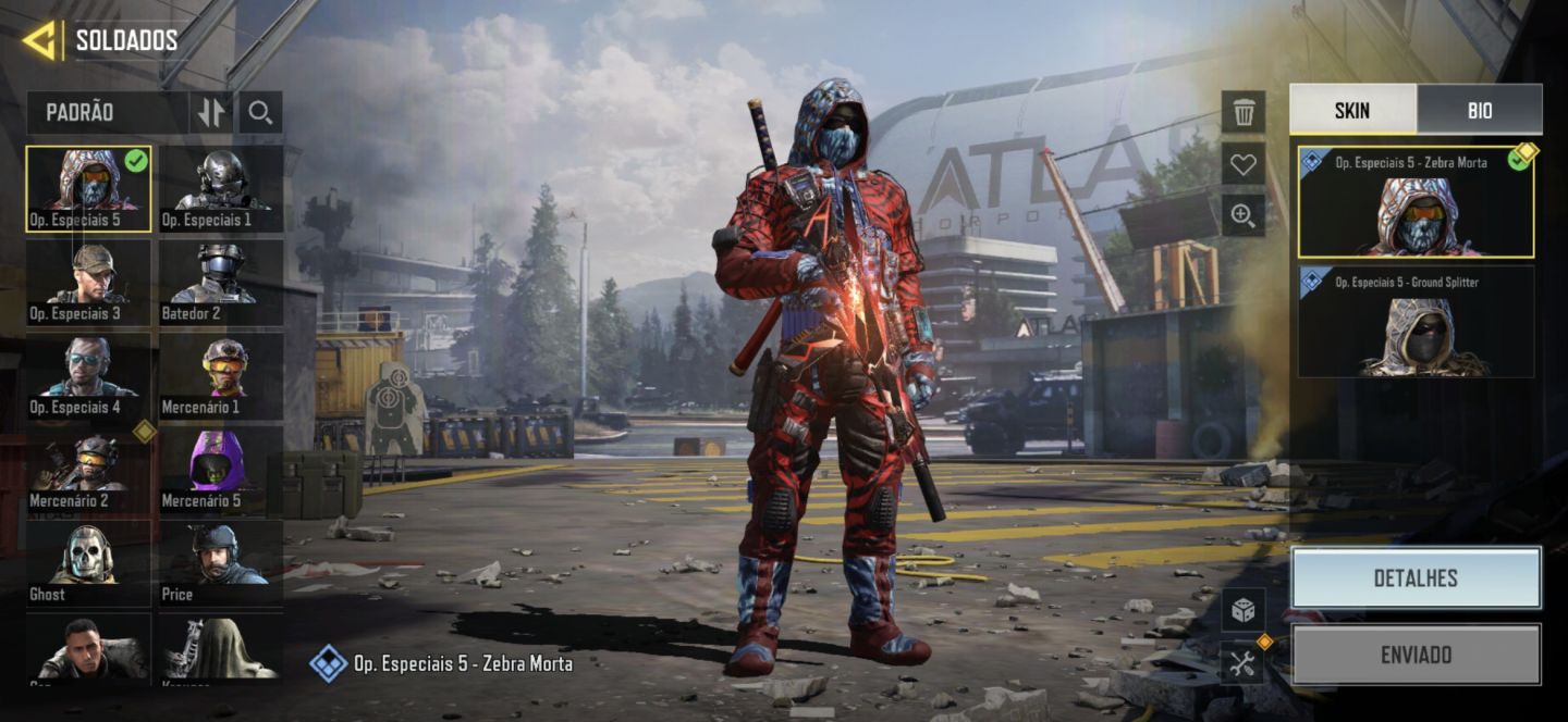 CONTA DE COD MOBILE TOP