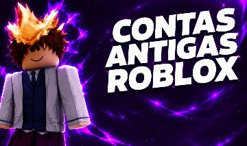 CONTAS DE ROBLOX 2010 E 2024