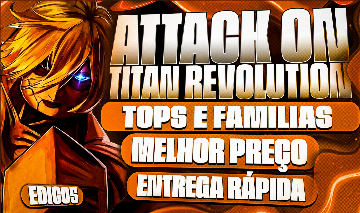 ( 50% OFF- HELOS ) ATTACK ON TITAN REVOLUTION / (AOTR)- ENTREGA RAPIDA