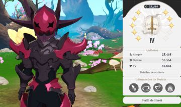 The Seven origin Conta com 22 dos 27 heróis ativo na conta atualmente