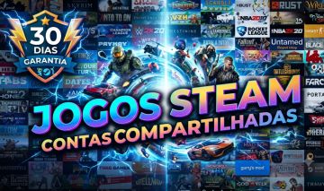Jogos Steam Contas Offline Compartilhada