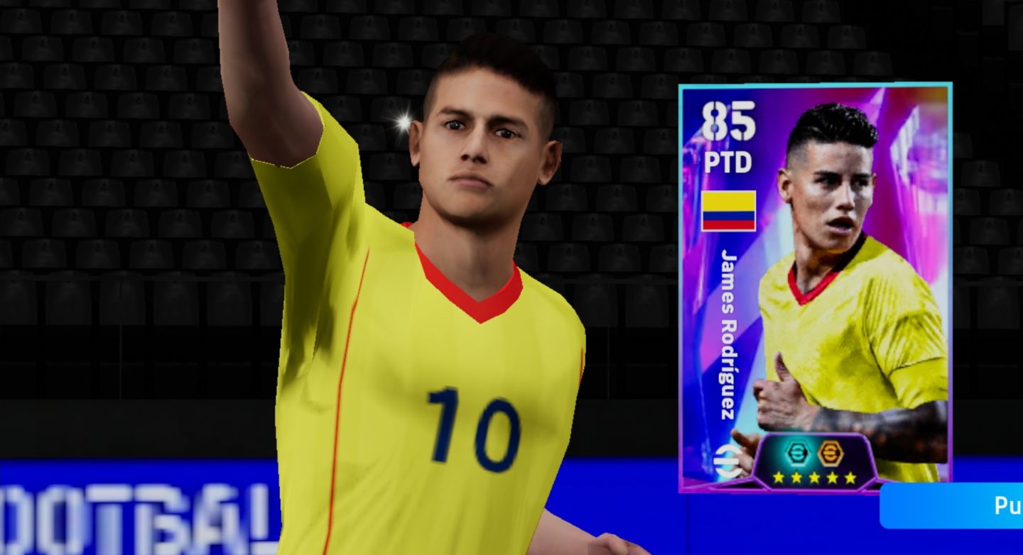 CONTA INICIANTE eFOOTBALL MOBILE | JAMES RODRÍGUEZ |