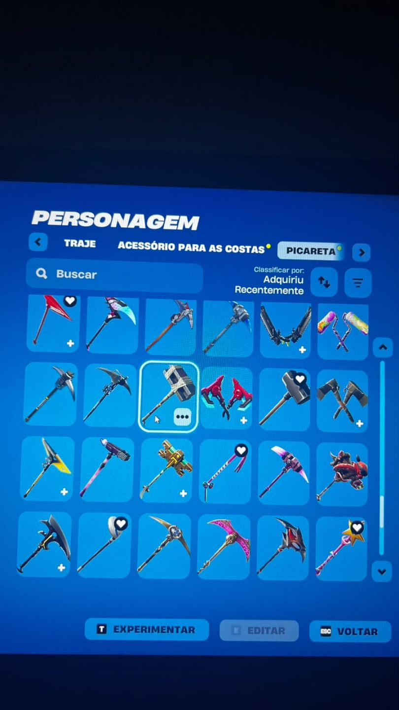 CONTA FORTNITE TRYHARD COM 126 INCLUINDO SALVE O MUNDO E ITENS DE LOJA