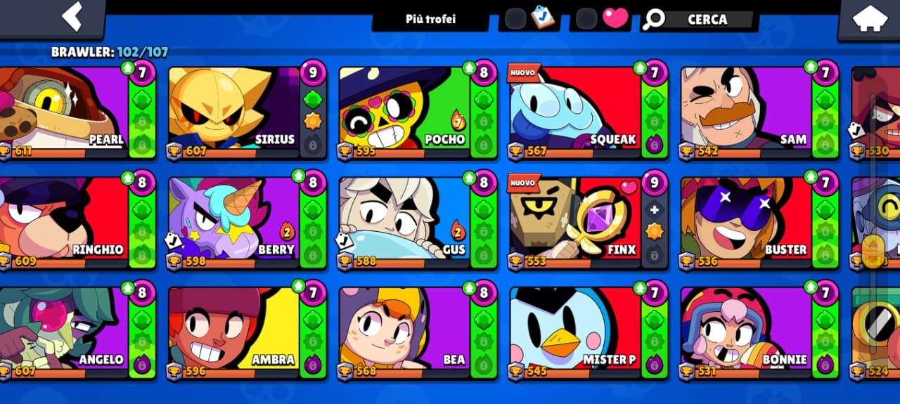Conta Brawl Stars 73k 106 brawlers 2019