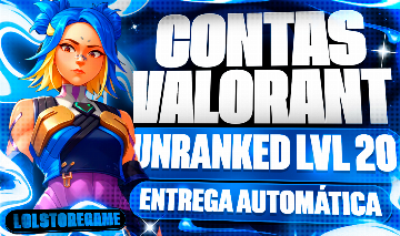 Contas Valorant Lvl 20 Completa com Email Unranked (Full Acesso)