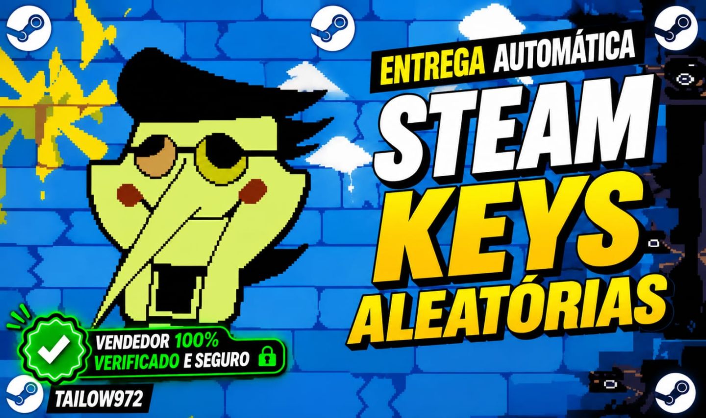 STEAM KEYS ALEATÓRIAS GLOBAL - COMPRE 1 LEVE 2 OU MAIS (ENTREGA AUTOMÁTICA)