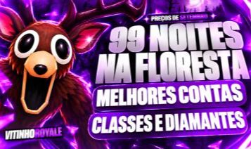 (PREÇOS DE SETEMBRO SUPER BARATO!) PROMOÇÃO 99 NOITES NA FLORESTA ROBLOX!
