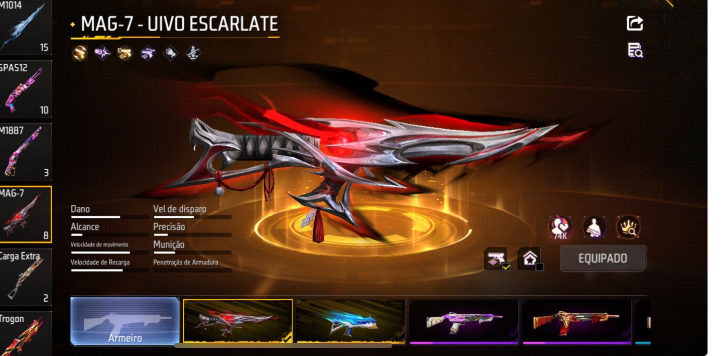 Conta FF PRIME 8 full F/M