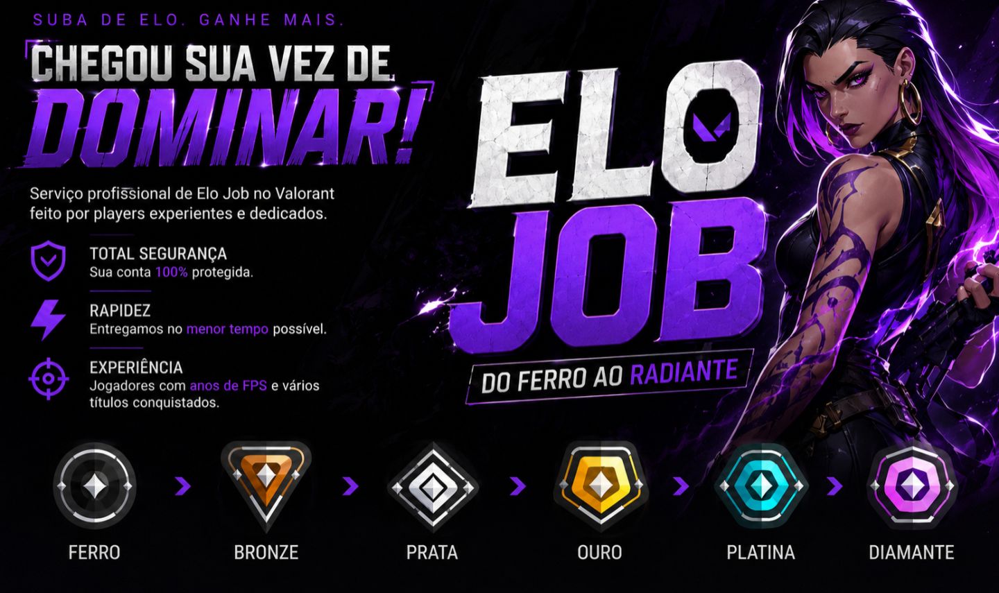ELO JOB NO PRECINHO!
