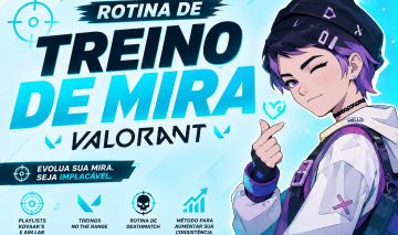 ROTINA DE TREINO DE MIRA - VALORANT
