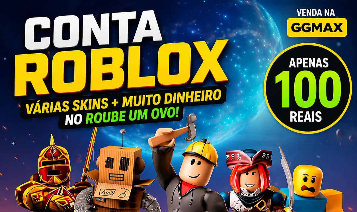 CONTA ROBLOX COM VÁRIAS SKINS RARAS | OFERTA IMPERDÍVEL