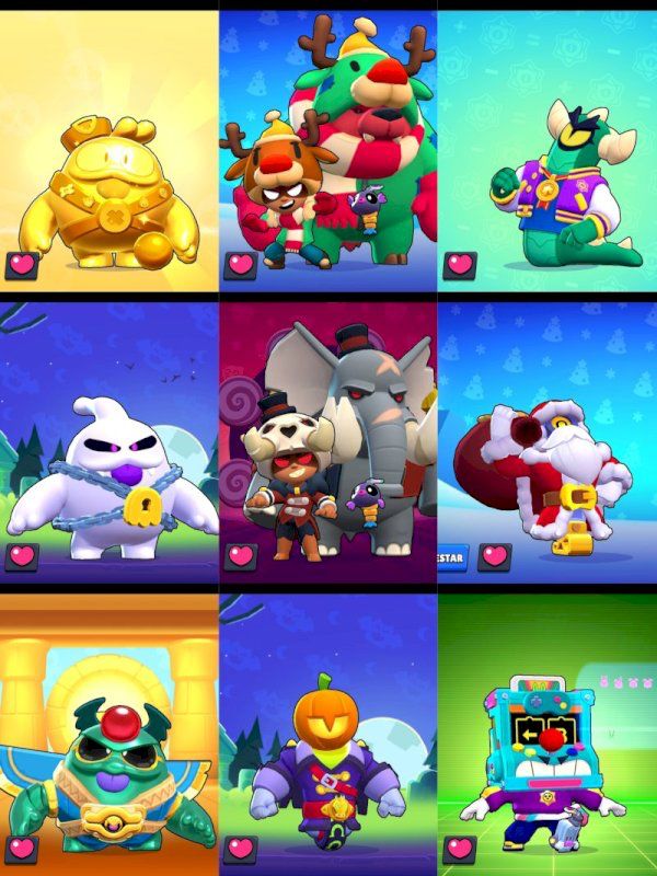 CONTA BRAWL STARs/FAMA METEORICA3/+117K TROFÉUS/108 PRESTÍGIO/ FULL BUFFS