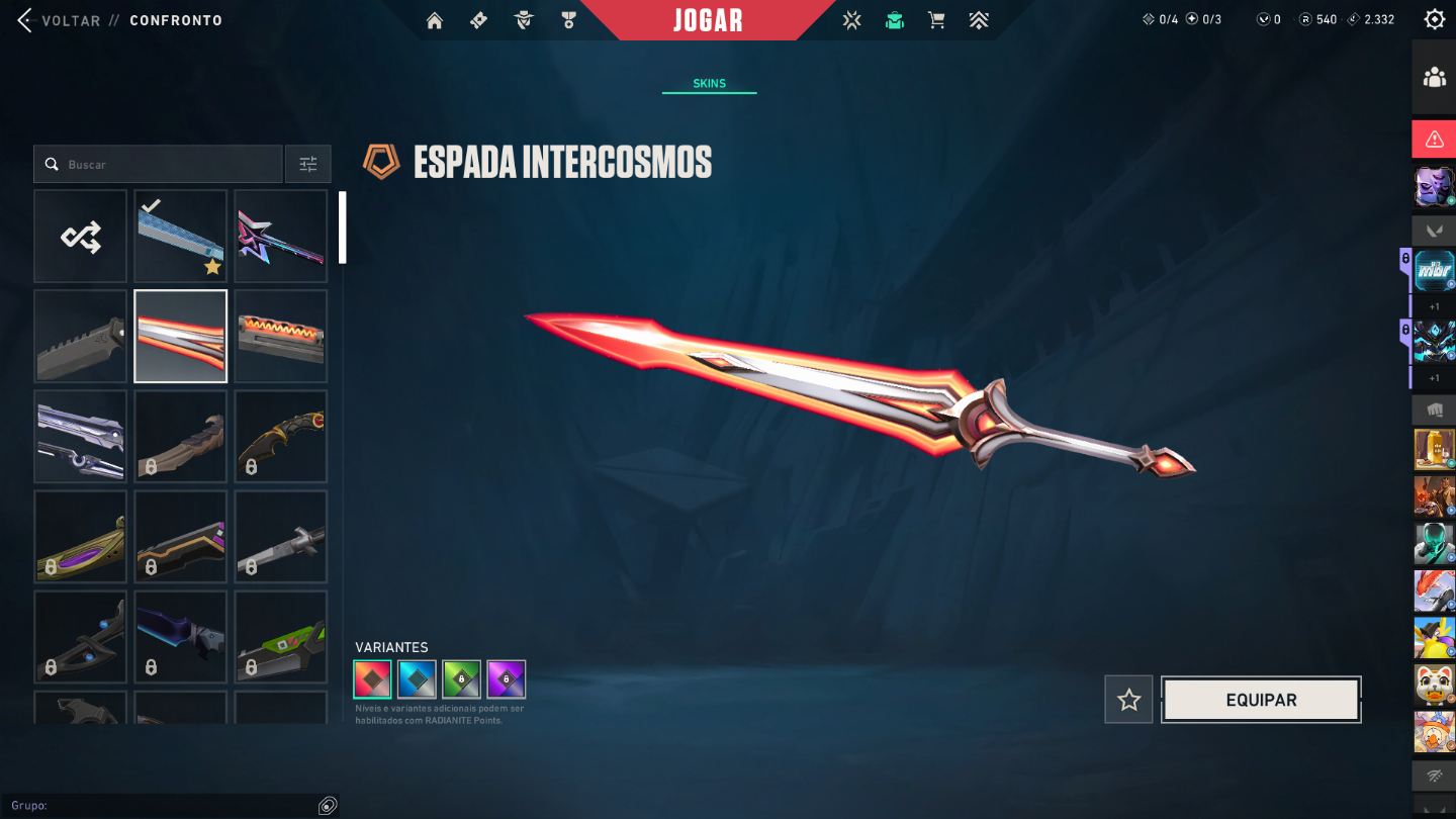 CONTA DE VALORANT COM SKINS, VANDAL, FACA, PHANTOM, 4 PASSES COMPLETOS, SMURF