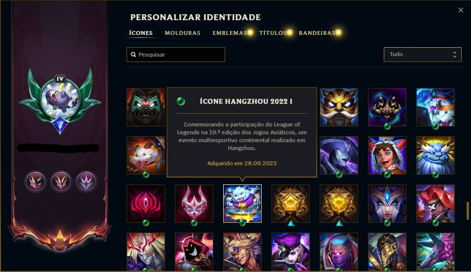 Conta LoL 2023 | Todos os Campeões | 117 Skins | Nível 252