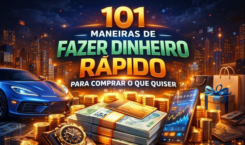 101 MANEIRAS DE FAZER DINHEIRO RÁPIDO PARA COMPRAR O QUE QUISER