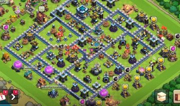 CLASH OF CLANS CV13 | 6 CONSTRUTORES + SKIN LENDÁRIA RAINHA +PREÇO BAIXO!