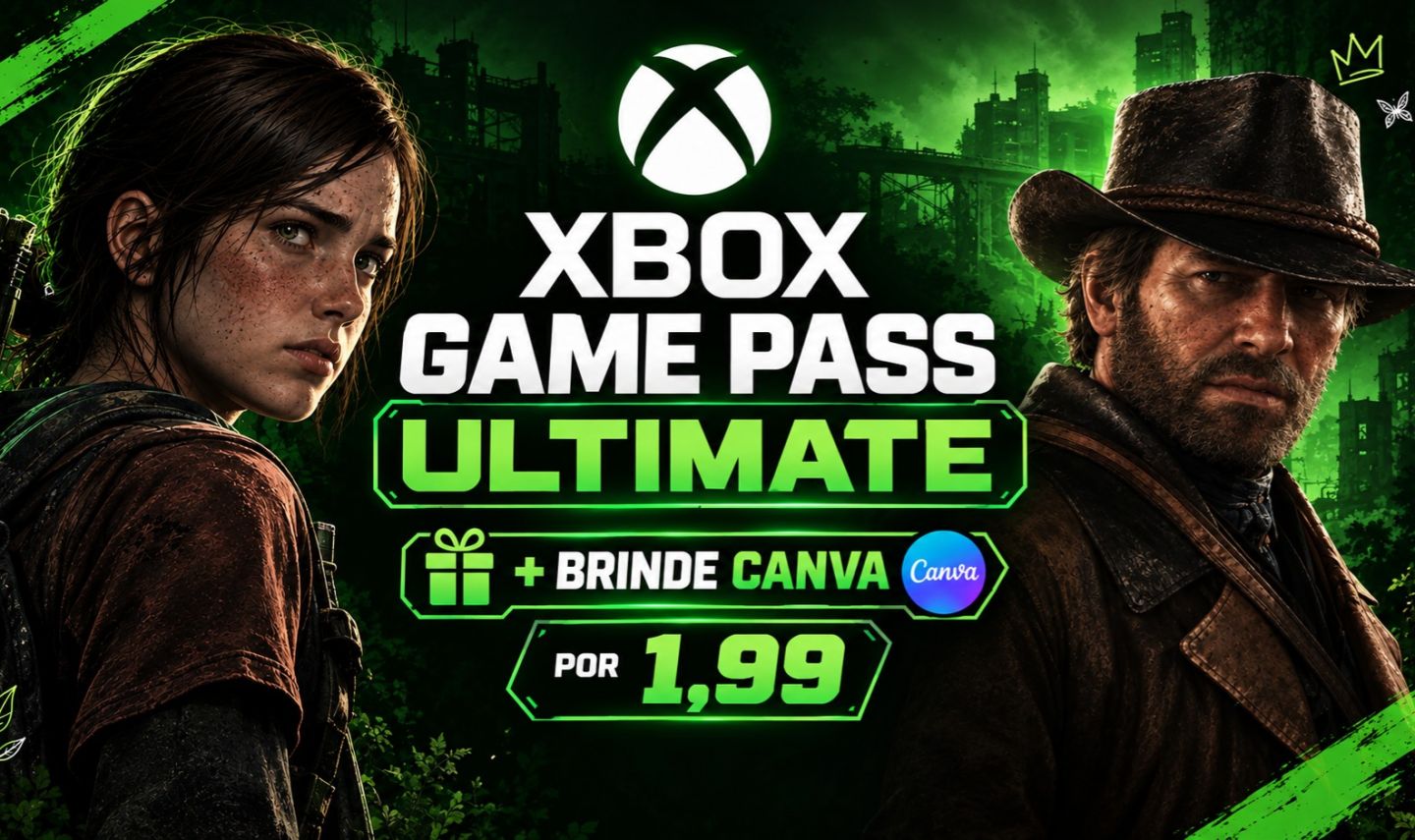 XBOX GAMEPASS ULTIMATE 90D (PC/CONSOLE/XCLOUD) + ENTREGA AUTOMÁTICA