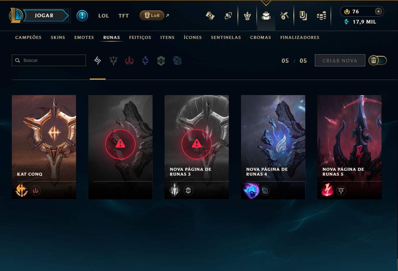 CONTA LOL FULL ACESSO CONTA RARA MAIN KATARINA TODAS AS SKINS DE KAT 275 SKINS!