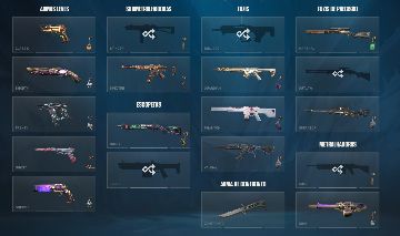 Conta de Valorant com Varias skins Premiums + 4k Gastos ASC3 Peak