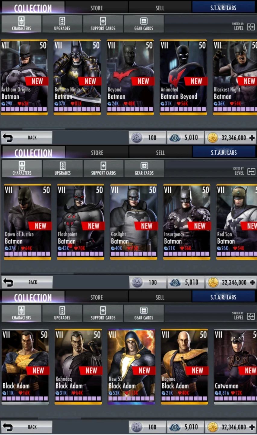 Conta Injustice [FULL MAX] IOS OU ANDROID.