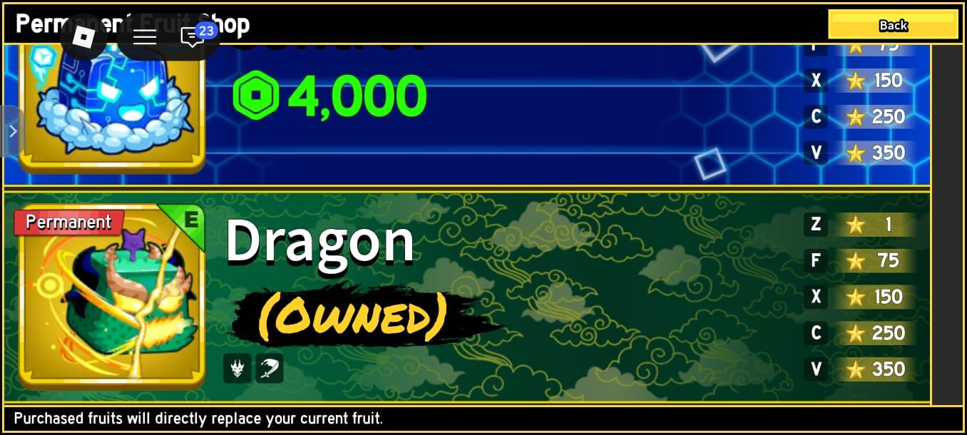 CONTA COM DRAGON PERM